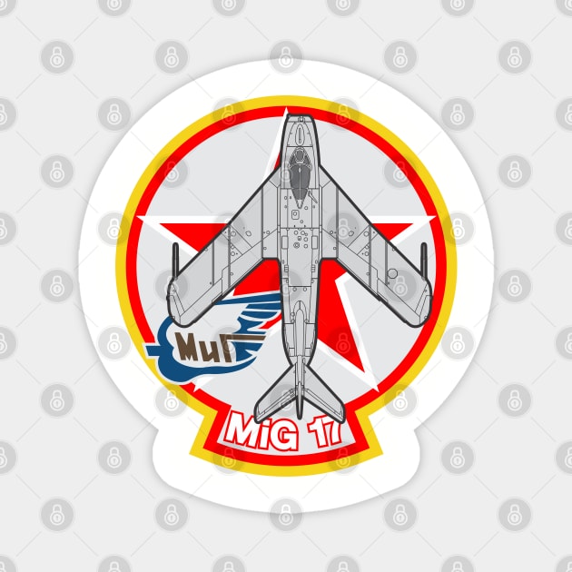 MiG 17 Fresco Magnet by MBK