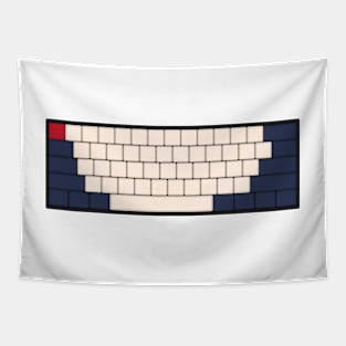 Mechanical Keyboard - Red Bull F1 Team Colour Scheme Tapestry