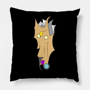 Abstract Clan Face Pillow