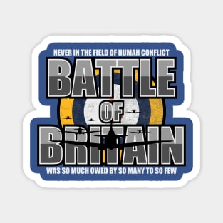 Battle of Britain Spitfire (distressed) Magnet