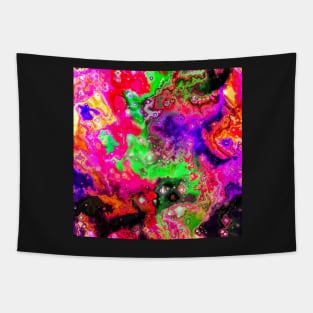 Acrylic Colorful Liquid Ink Tapestry