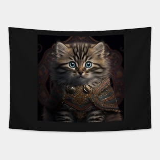 Posh Kitty 2 Tapestry