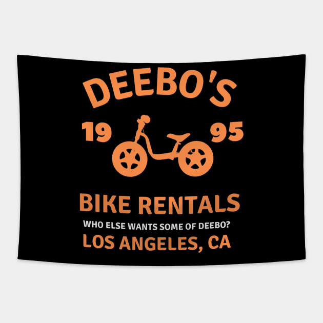 Deebo's Bike Rentals who else wants some of deebo? los angeles Tapestry by Yourex