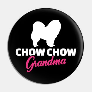 Chow Chow Grandma Pin