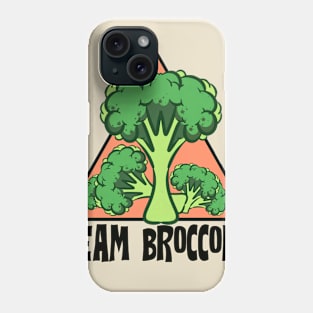 Team Broccoli Phone Case