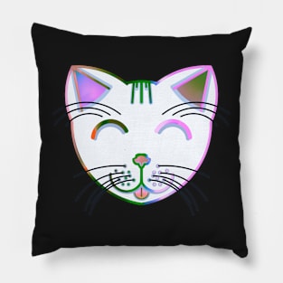 Happy Cat 10 Pillow