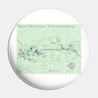 Metro Silver Line - El Monte Busway Pin