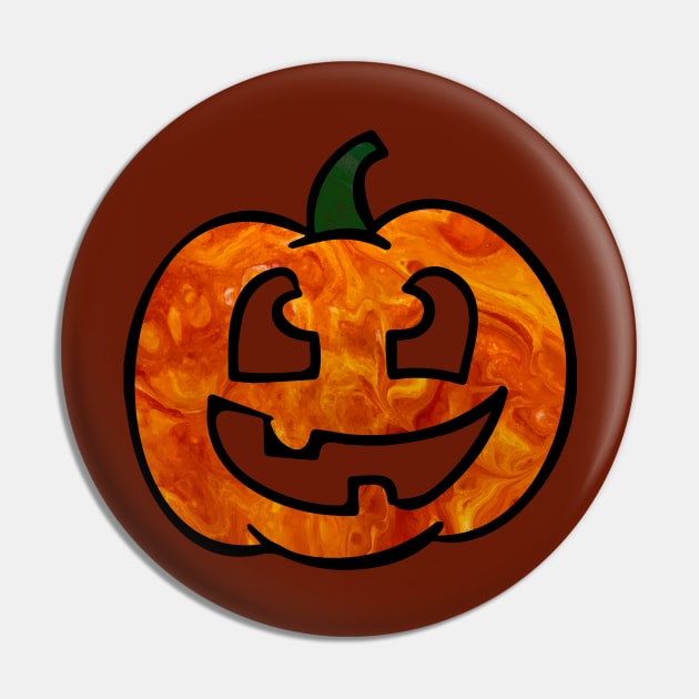 Halloween Pumpkin Pin by ElviraDraat