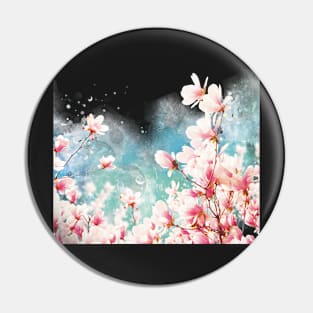 Flower Spring Pin