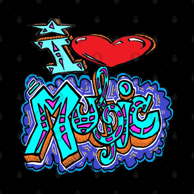 i heart music 1 by LowEndGraphics