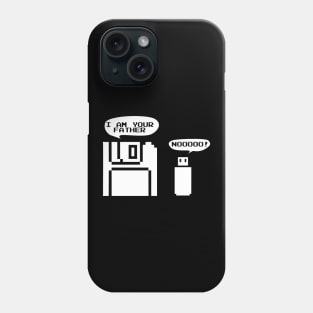 Funny Floppy Disk I Am Your Father Noooooo! USB Phone Case