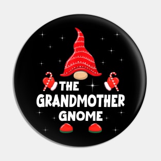 The Grandmother Gnome Matching Family Christmas Pajama Pin