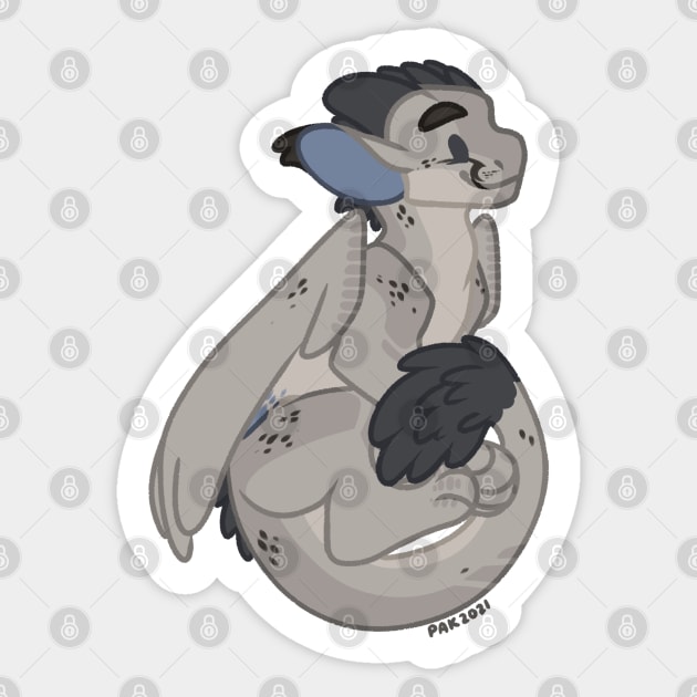 Wings of Fire - Snowfall and Lynx - Someone is Going to Die of Fun - Wings  Of Fire - Sticker