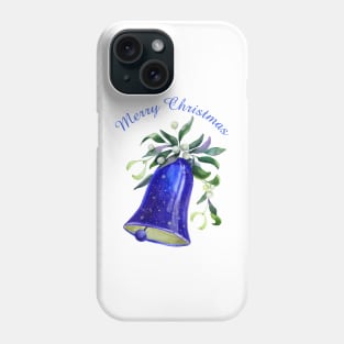 Beautiful Christmas Bell and Mistletoe Phone Case