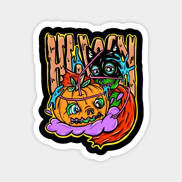 hallowen Magnet by Pararel terror