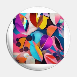 Jewel Tone Autumn Leaves Pin