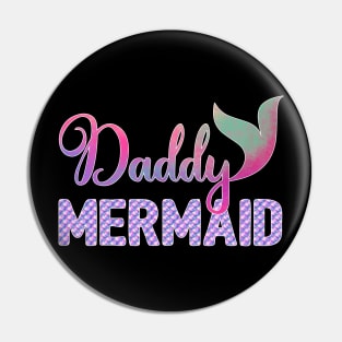 Daddy Mermaid Pin