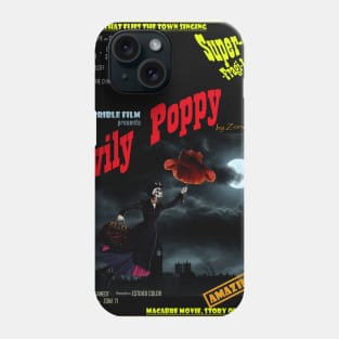 Evily Poppy Playbill Phone Case