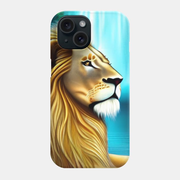 Lion Phone Case by KK-Royal