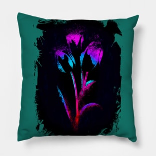 The Neon Tulip Pillow