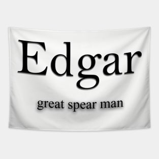 Edgar Name meaning Tapestry