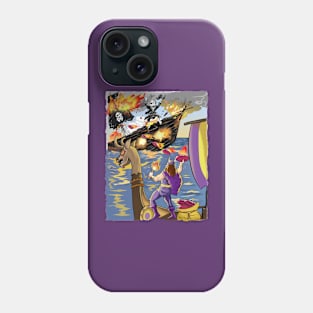 Minnesota Vikings Fans - Kings of the North vs Plummeting Pillagers Phone Case