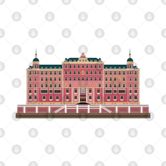 Grand Budapest Hotel Wes by thedoomseed