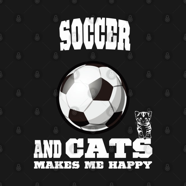 Soccer And Cats Makes Me Happy by kooicat