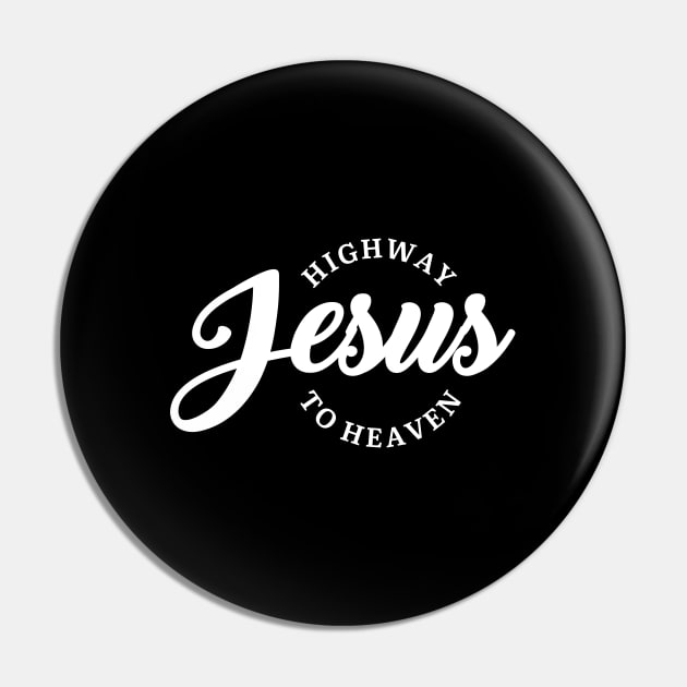 Highway Jesus Pin by HobbyAndArt