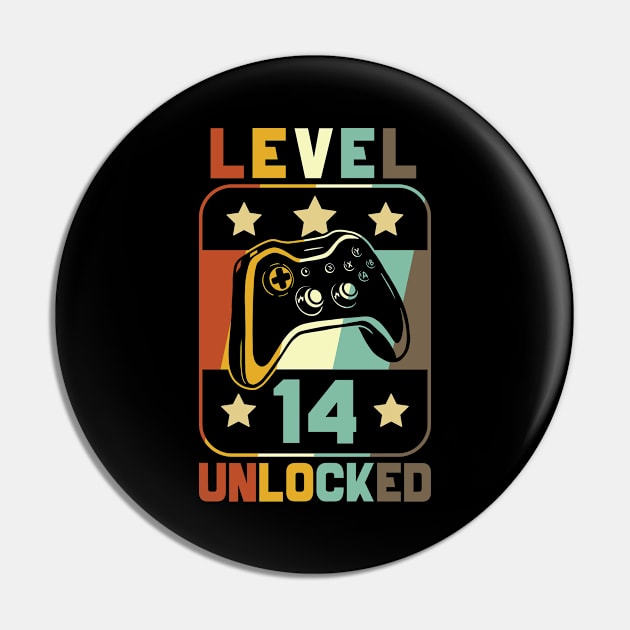 Level 14 Unlocked Pin by Cooldruck