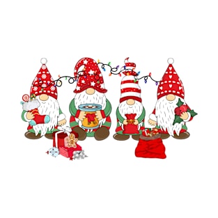 christmas gnomies squad T-Shirt