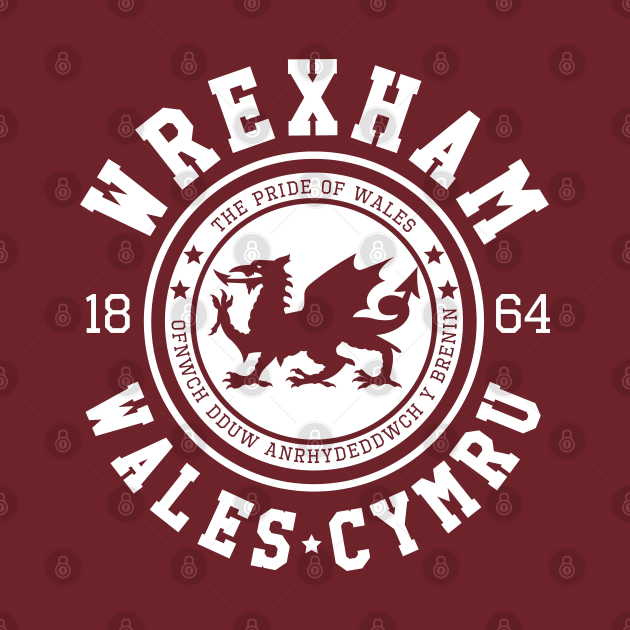 Wrexham, Pride of Wales, Wrexham fans by Teessential