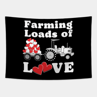 Farming loads of love Tapestry