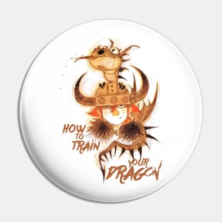 How to train your MESSY dragon Pin