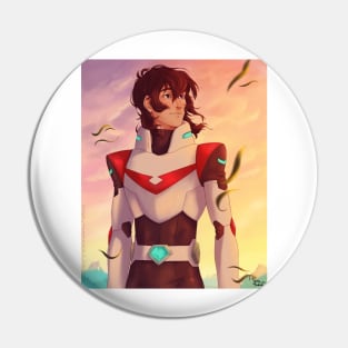 Red Paladin Pin