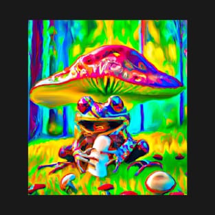 Psychedelic frog T-Shirt