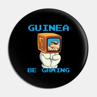 Gift for Guinea Pig Lovers Cute Gaming Guinea Pig Pin