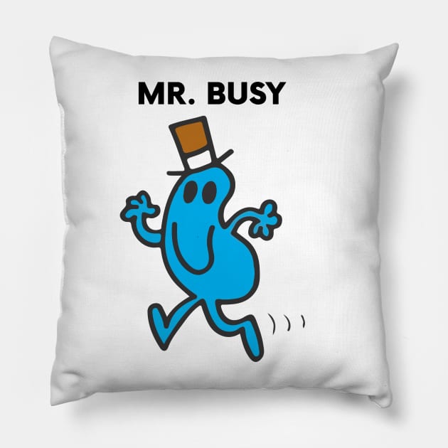 MR. BUSY Pillow by reedae