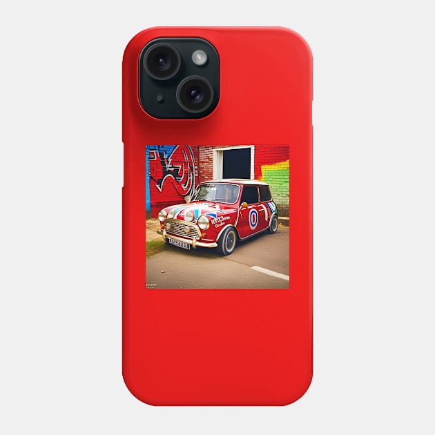 Mini in Alley Phone Case by CreativePhil