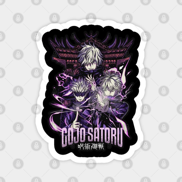 Jujutsu Kaisen Gojo Hollow Purple Attack Magnet by Otaku Vibes
