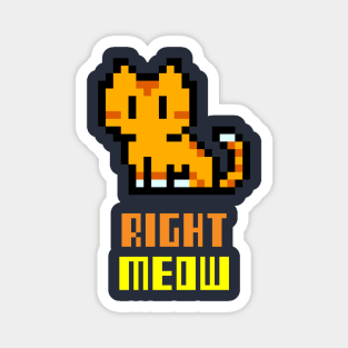 Right Meow Magnet