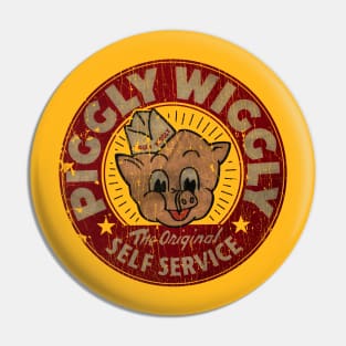 PIGGLY WIGLY SELF SERVICE VINTAGE Pin