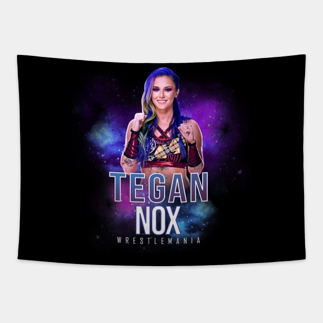 tegan nox wrestle Tapestry by KomenX