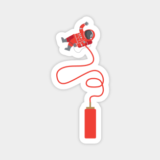 Space Condiment Ketchup Graphic Magnet