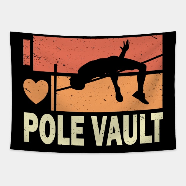 Athletics Multi-level Pole Vault Tapestry by POS