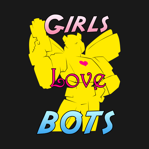 Girls Love Bots V2  Yellow by Cybercat