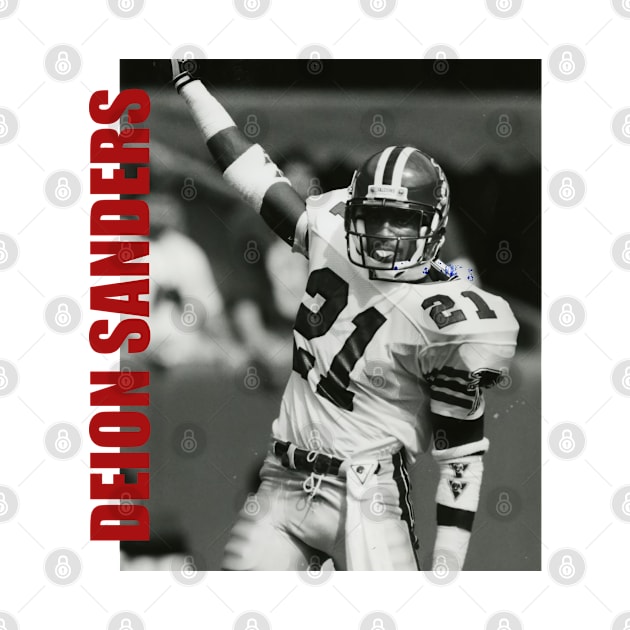 Deion Sanders // Deion Sanders Retro Aesthetic Fan Art // 80s by RocketRockers66