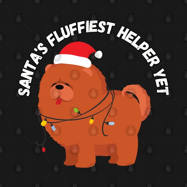 Santa's Fluffiest Helper Yet, christmas dog by Project Charlie