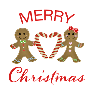 christmas gingerbread man T-Shirt