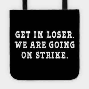 Anti AI Pun Writers on Strike Tote